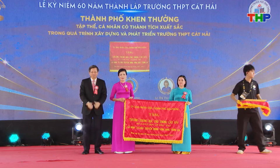 THPT C&aacute;t Hải - 60 năm x&acirc;y dựng v&agrave; ph&aacute;t triển