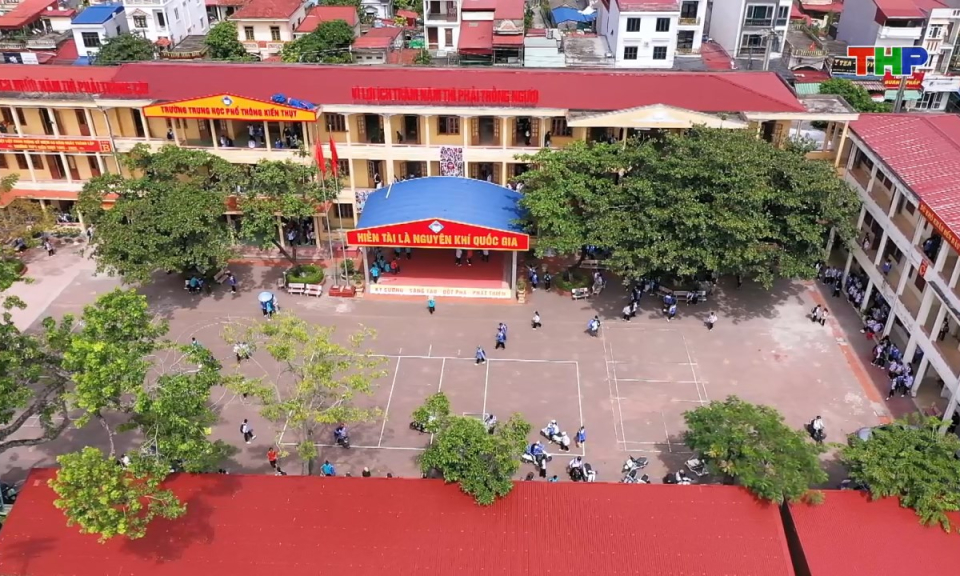 Phóng sự: Trường THPT Kiến Thụy - 60 năm vượt sóng, chắp cánh những khát vọng bay xa