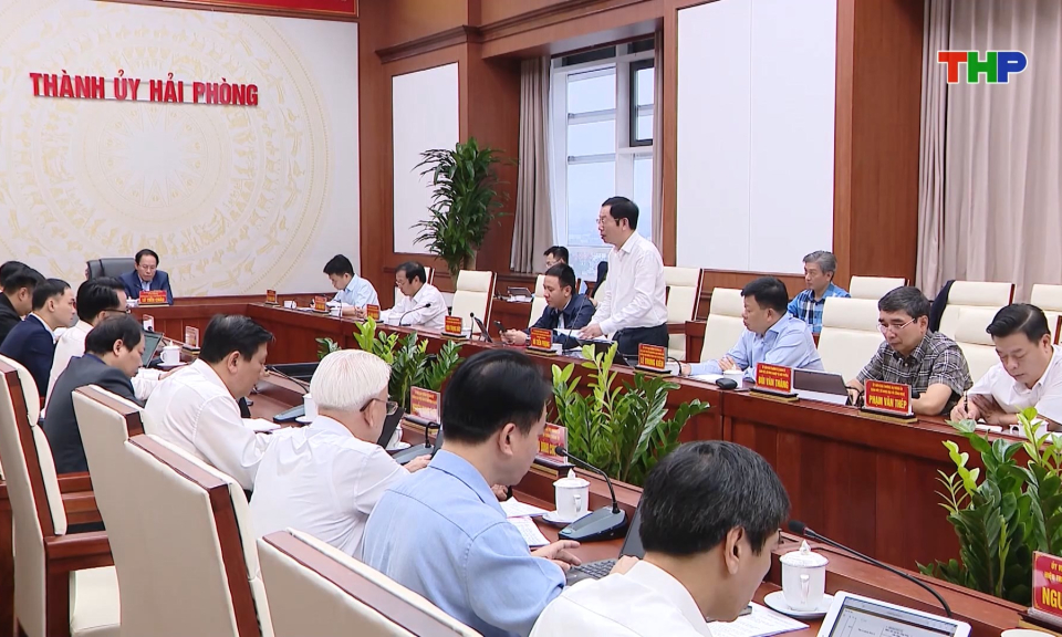 Ban Thường vụ Th&agrave;nh ủy cho &yacute; kiến về một số nội dung