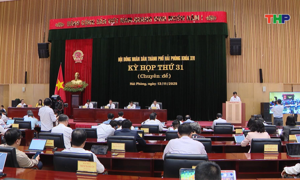 Kỳ họp thứ 31 HĐND th&agrave;nh phố kho&aacute; XVI