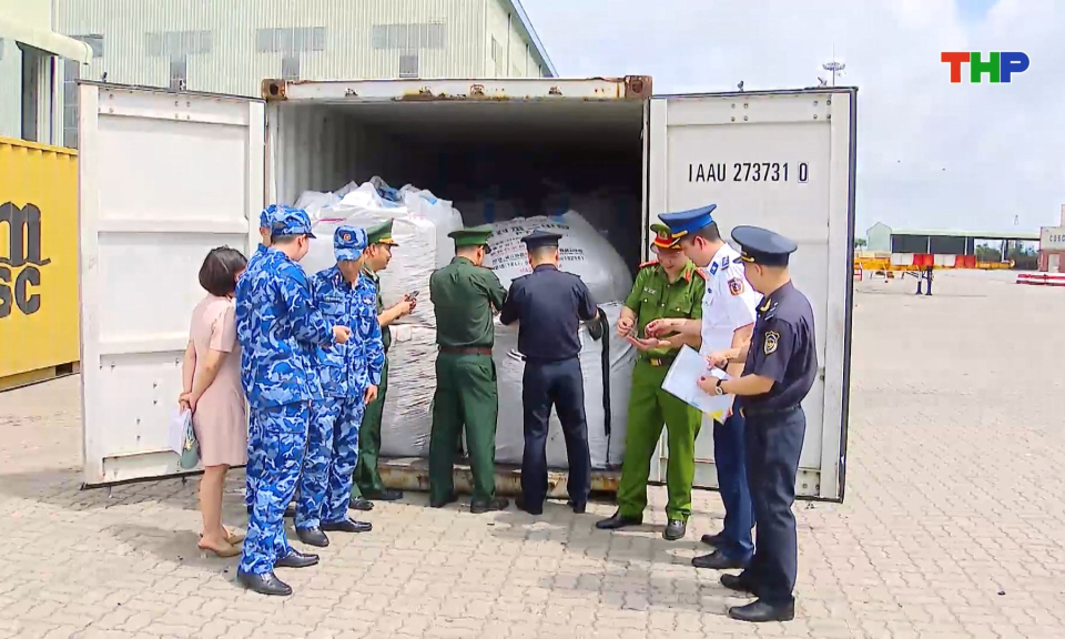 Phát hiện, thu giữ hơn 25 tấn vỏ đạn quân dụng nhập khẩu trái phép