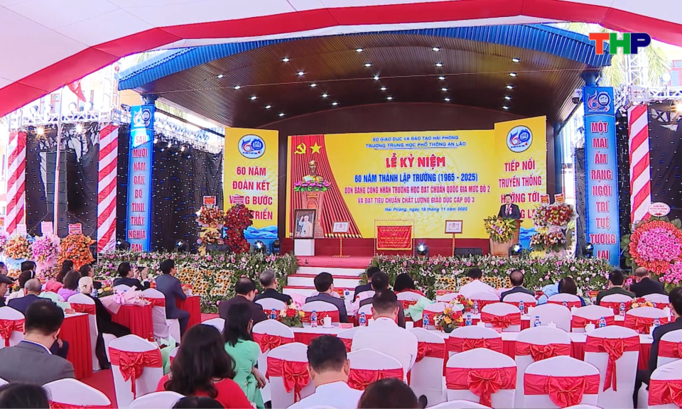 THPT An L&atilde;o - 60 năm x&acirc;y dựng v&agrave; ph&aacute;t triển