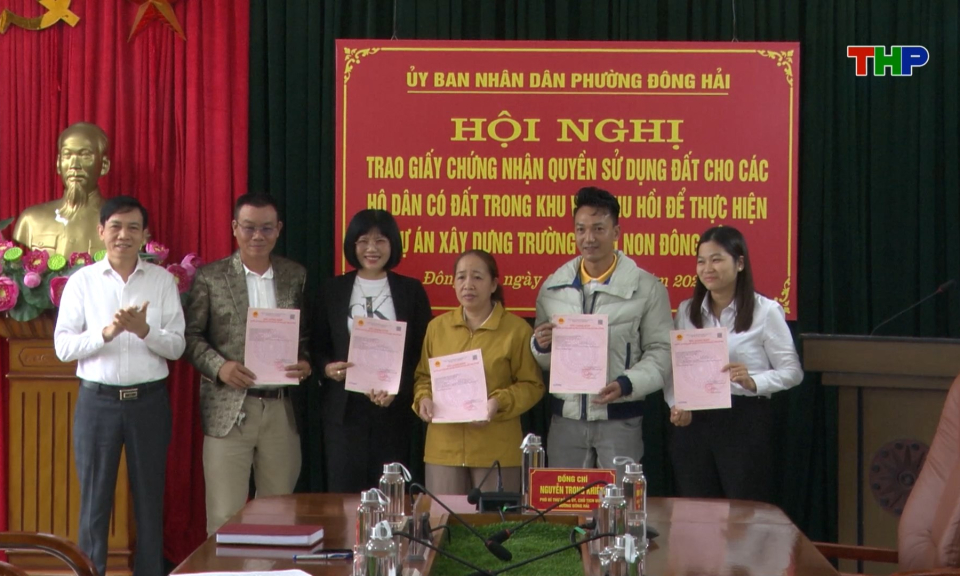 Đẩy mạnh cấp giấy chứng nhận quyền sử dụng đất lần đầu