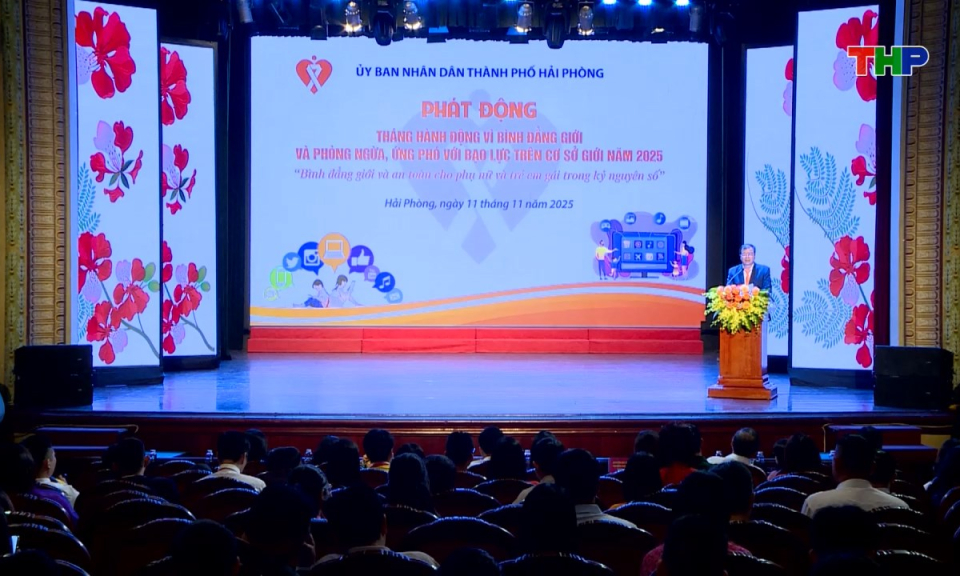 Phụ nữ Việt: Phụ nữ Hải Ph&ograve;ng khởi động th&aacute;ng h&agrave;nh động v&igrave; b&igrave;nh đẳng giới năm 2025