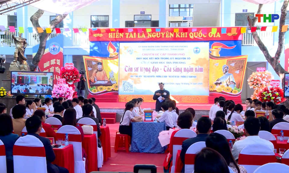 M&ocirc; h&igrave;nh &ldquo;Lớp học kết nối đa điểm cầu&rdquo;