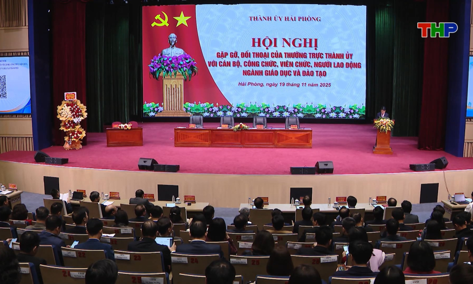 Hải Ph&ograve;ng th&uacute;c đẩy sự nghiệp gi&aacute;o dục v&agrave; đ&agrave;o tạo