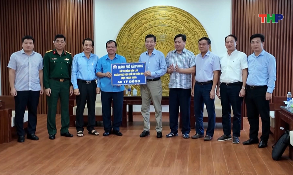 Hải Ph&ograve;ng hỗ trợ chi viện cho tỉnh Đắk Lắk