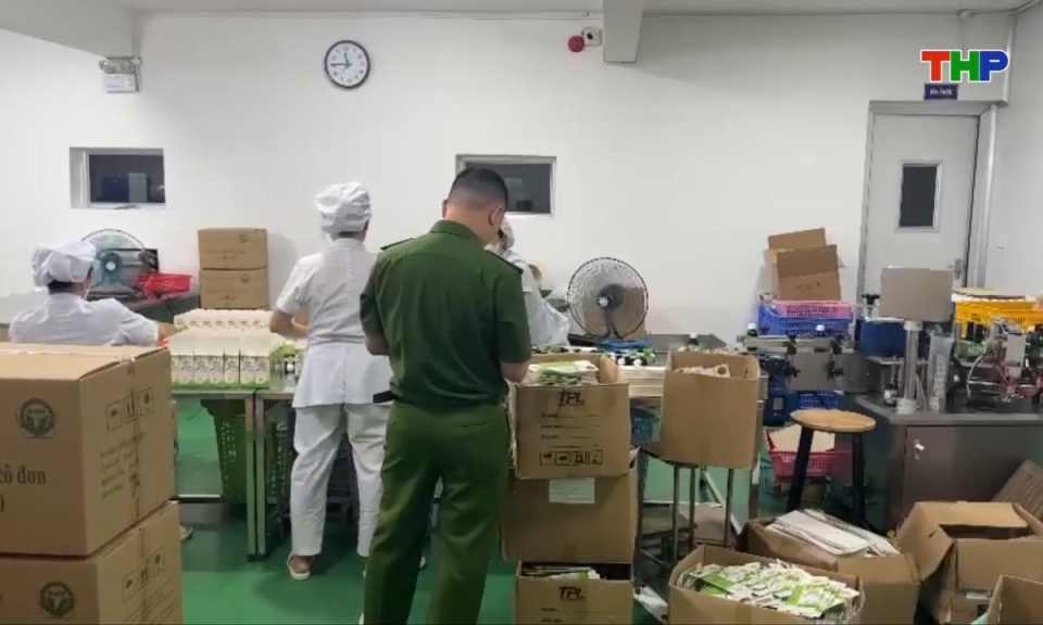 An ninh Hải Ph&ograve;ng: Đấu tranh với h&agrave;nh vi sản xuất thực phẩm chức năng giả