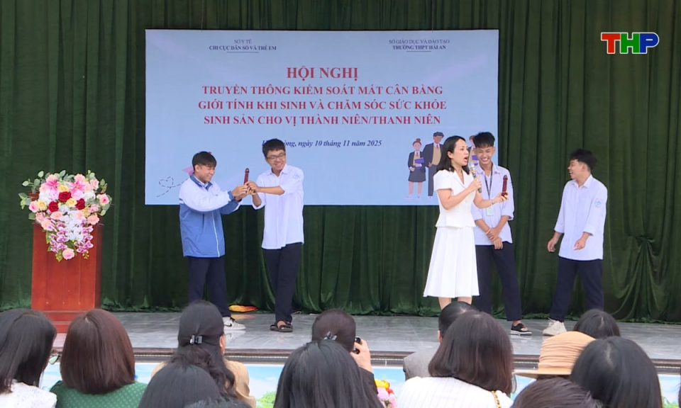 Vì cộng đồng: Chăm sóc sức khỏe sinh sản cho lứa tuổi vị thành niên, thanh niên