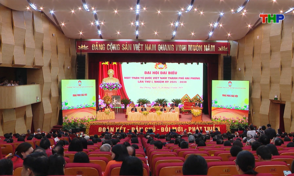 Đại hội đại biểu Mặt trận Tổ quốc Việt Nam th&agrave;nh phố lần thứ I, nhiệm kỳ 2025-2030