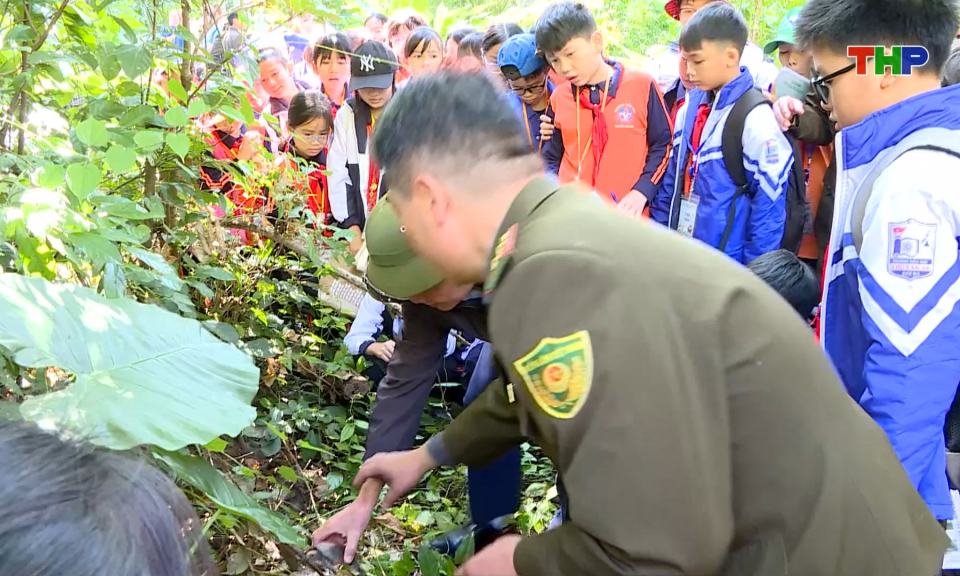 N&acirc;ng cao nhận thức cho học sinh với khu bảo tồn dự trữ sinh quyển thế giới 