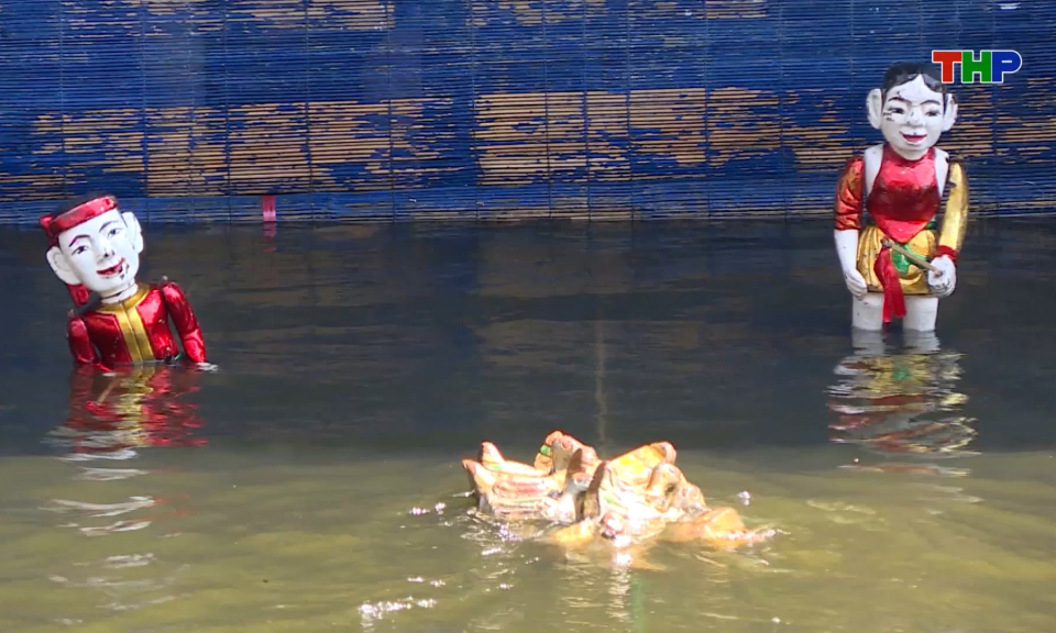 Đặc sắc m&uacute;a rối nước Hồng Phong