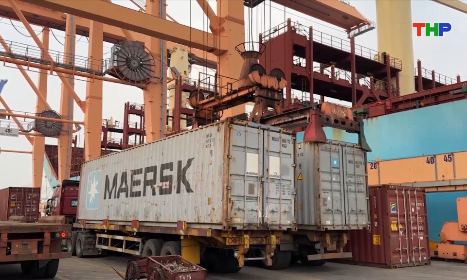 Chi nhánh Cảng Tân Vũ đón TEU thứ 1 triệu trong năm 2025