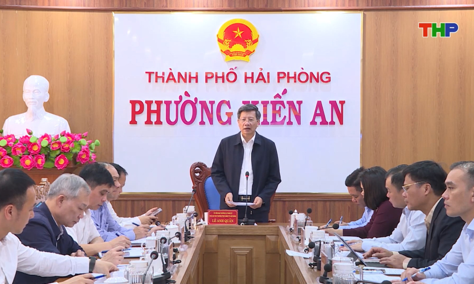 Đẩy nhanh giải phóng mặt bằng, giải ngân vốn đầu tư công tại khu vực Kiến An