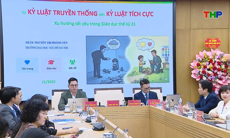 Giáo dục và đào tạo: Kỷ luật tích cực để xây dựng trường học hạnh phúc