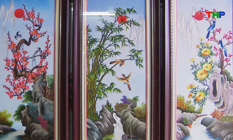 Hải Phòng những góc nhìn: Niềm tự hào xứ Đông trong những bức tranh thêu