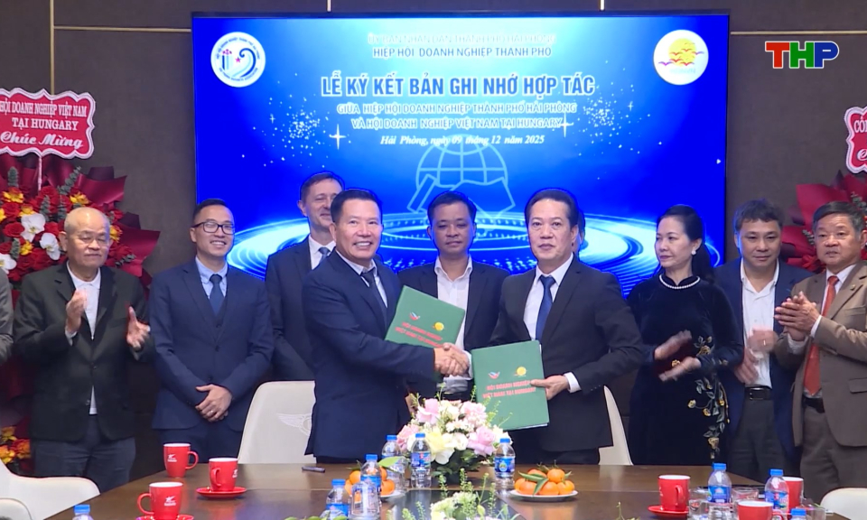 Kết nối hợp tác doanh nghiệp Hải Phòng và doanh nghiệp Việt Nam tại Hungary