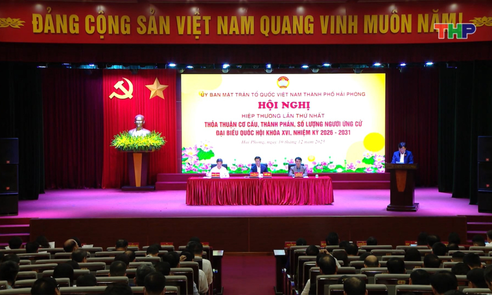 Ủy ban Mặt trận Tổ quốc Việt Nam thành phố tổ chức hội nghị hiệp thương lần thứ nhất