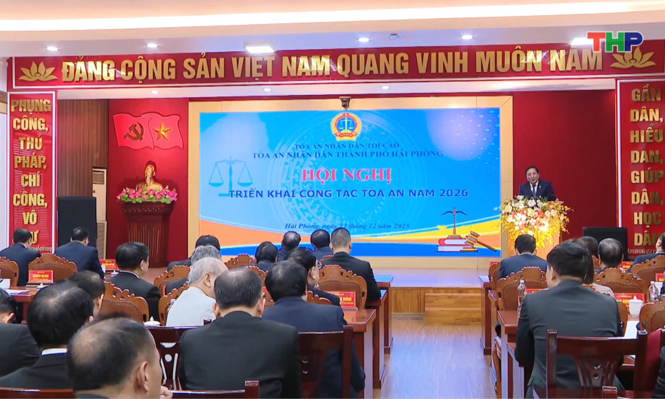 Tòa án nhân dân thành phố triển khai nhiệm vụ năm 2026