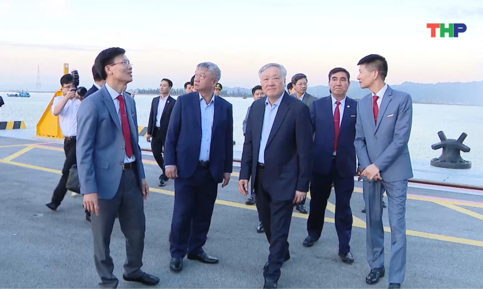 Phó Thủ tướng Thường trực Chính phủ thăm và làm việc tại Hải Phòng