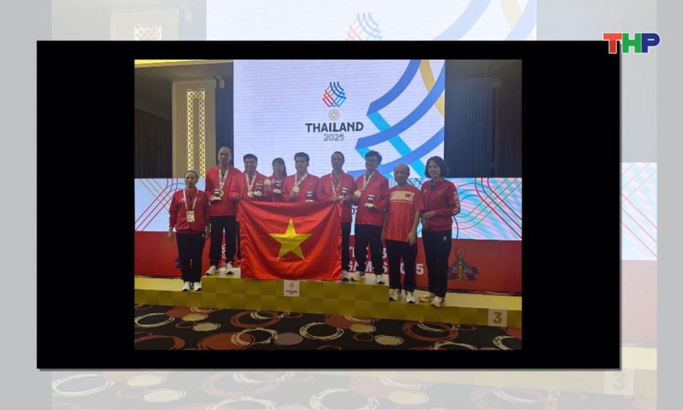 Vận động vi&ecirc;n Hải Ph&ograve;ng đ&oacute;ng g&oacute;p v&agrave;o th&agrave;nh t&iacute;ch chung của đo&agrave;n thể thao Việt Nam tại SEA Games 33