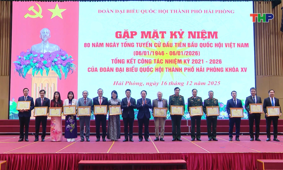 Đo&agrave;n Đại biểu Quốc hội Hải Ph&ograve;ng l&agrave; cầu nối tin cậy giữa Quốc hội với cử tri v&agrave; nh&acirc;n d&acirc;n