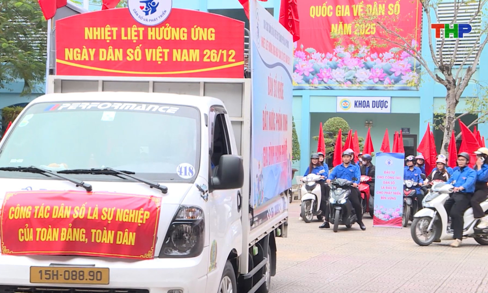 Hưởng ứng Ng&agrave;y D&acirc;n số Việt Nam