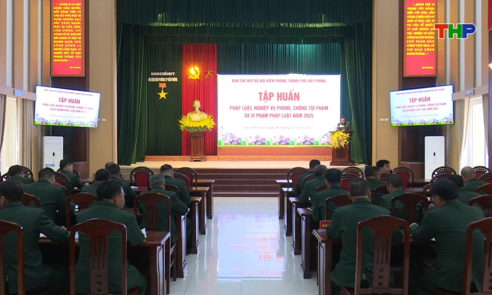 An ninh biển đảo: Bộ đội Bi&ecirc;n ph&ograve;ng Hải Ph&ograve;ng tăng cường tuy&ecirc;n truyền, ph&ograve;ng chống tội phạm dịp cuối năm