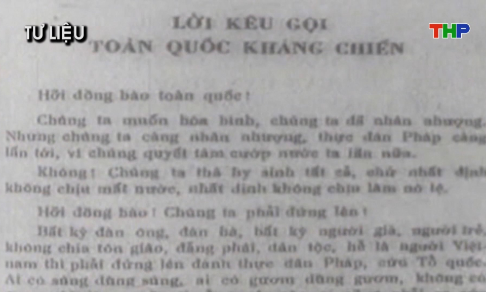 Kỷ niệm 79 năm Ng&agrave;y To&agrave;n quốc kh&aacute;ng chiến