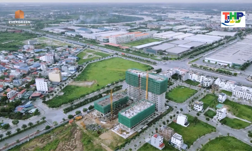 Khánh thành 7 tòa nhà ở xã hội thuộc dự án khu đô thị, dịch vụ thương mại và nhà ở công nhân Tràng Duệ   