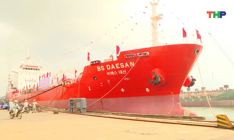 Khánh thành tàu chở dầu, hóa chất “BS-DAESAN” trọng tải 13.000 DWT