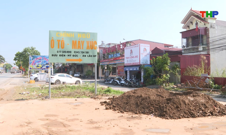 Hộp thư truyền h&igrave;nh: X&atilde; An Kh&aacute;nh: Ki&ecirc;n quyết xử l&yacute; vi phạm h&agrave;nh lang an to&agrave;n giao th&ocirc;ng Khu t&aacute;i định cư đường &ocirc; t&ocirc; cao tốc H&agrave; Nội - Hải Ph&ograve;ng