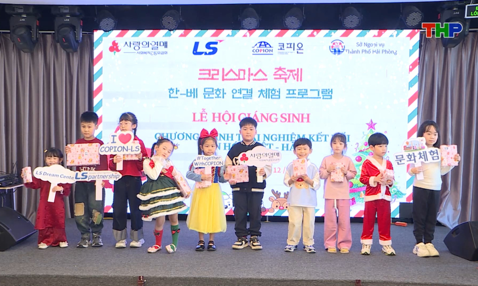 Cầu nối c&aacute;c gia đ&igrave;nh đa văn h&oacute;a Việt - H&agrave;n tại Hải Ph&ograve;ng     