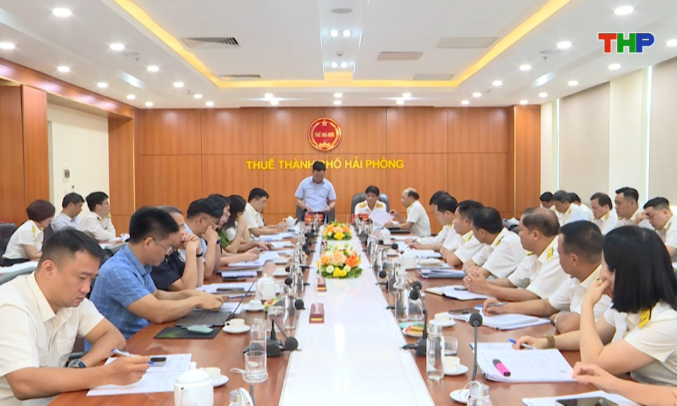 Ph&oacute;ng sự: Dấu ấn bứt ph&aacute; của Thuế Th&agrave;nh phố Hải Ph&ograve;ng năm 2025