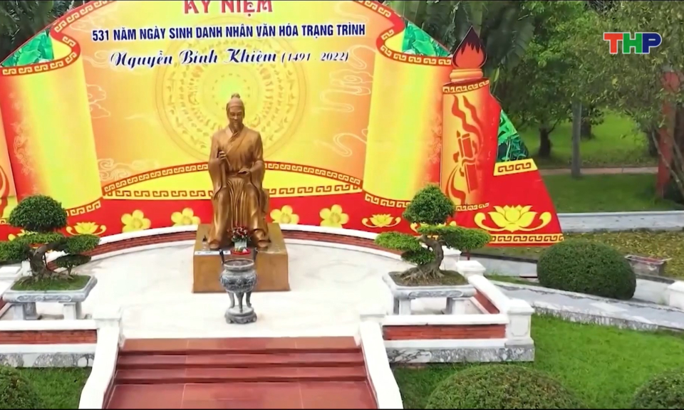 Bảo tồn di t&iacute;ch quốc gia đặc biệt đền thờ Trạng Tr&igrave;nh Nguyễn Bỉnh Khi&ecirc;m