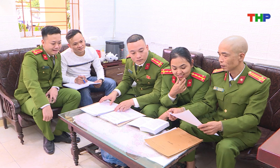 Giữ vững an ninh trật tự từ cơ sở