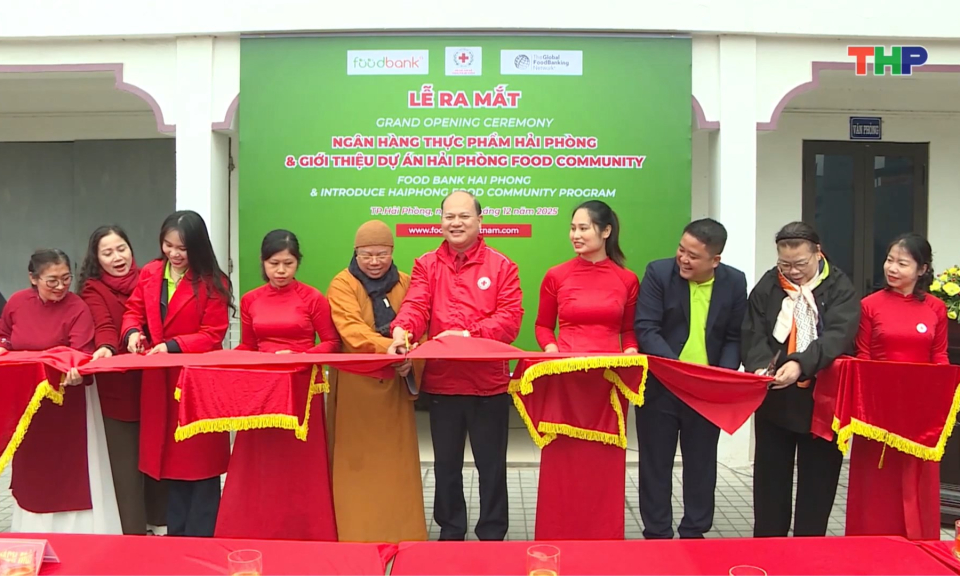 Ra mắt Ng&acirc;n h&agrave;ng thực phẩm Hải Ph&ograve;ng 