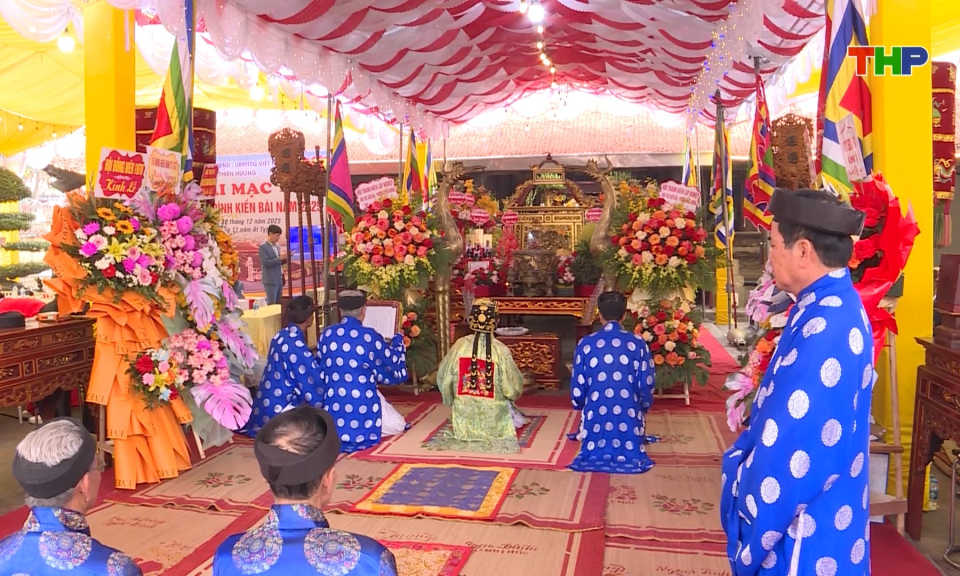 Lễ hội truyền thống Đ&igrave;nh Kiền B&aacute;i 