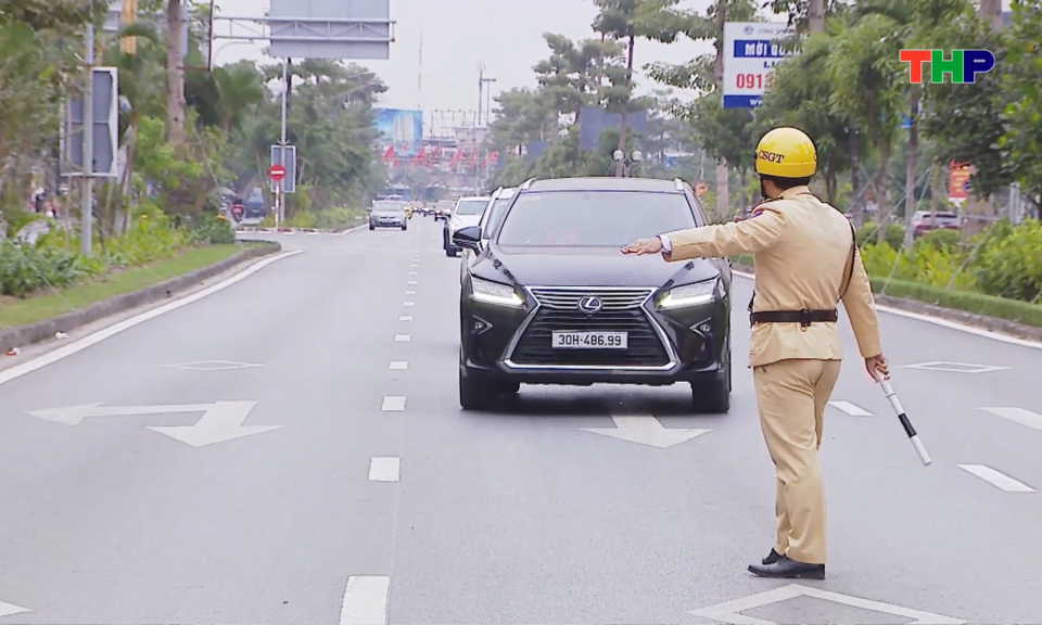 Tập trung xử l&yacute; vi phạm nồng độ cồn dịp Tết Dương lịch