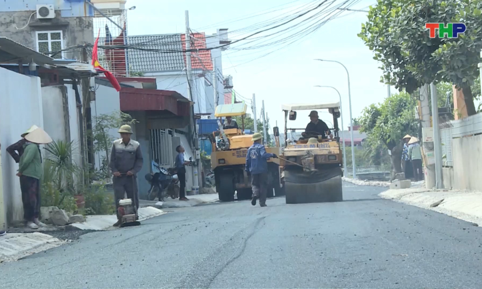 Tập trung ho&agrave;n th&agrave;nh x&acirc;y dựng n&ocirc;ng th&ocirc;n mới kiểu mẫu