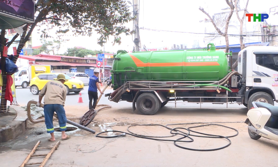 N&acirc;ng cấp hạ tầng tho&aacute;t nước đ&ocirc; thị