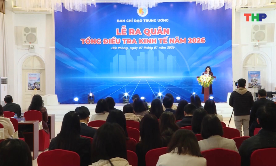 Ra qu&acirc;n tổng điều tra kinh tế năm 2026