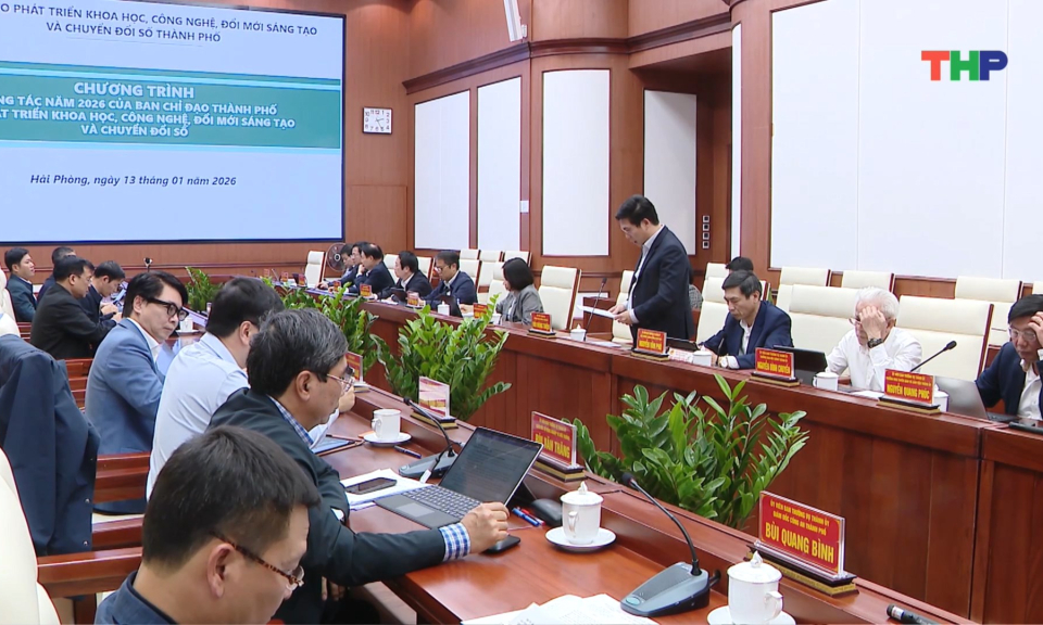 Triển khai nhiệm vụ ph&aacute;t triển khoa học, c&ocirc;ng nghệ, đổi mới s&aacute;ng tạo v&agrave; chuyển đổi số th&agrave;nh phố