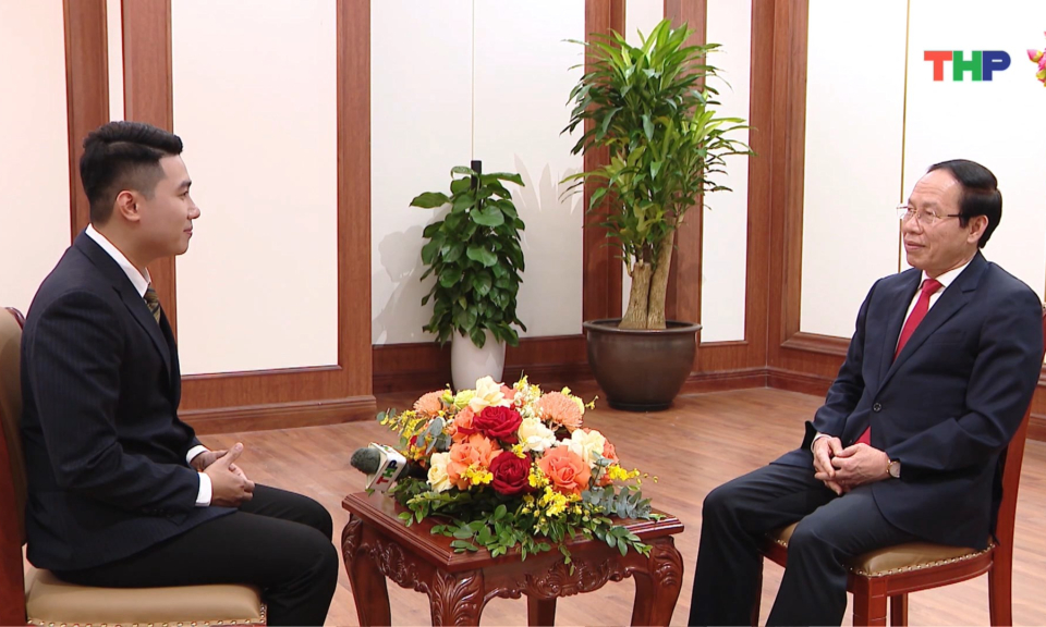 Phỏng vấn đồng ch&iacute; B&iacute; thư Th&agrave;nh ủy trước thềm Đại hội XIV của Đảng 