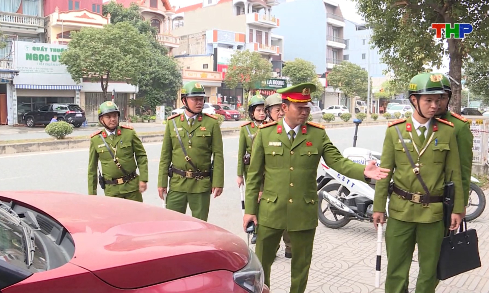 Tăng cường bảo đảm trật tự an to&agrave;n giao th&ocirc;ng