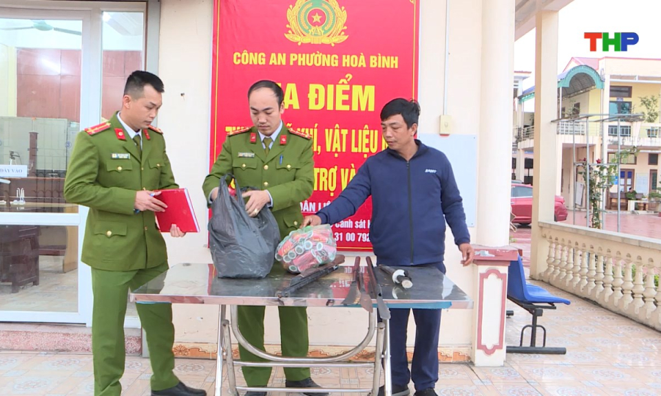 G&oacute;c nh&igrave;n nội ch&iacute;nh: Trấn &aacute;p tội phạm v&agrave; quản l&yacute; ph&aacute;o nổ dịp cuối năm