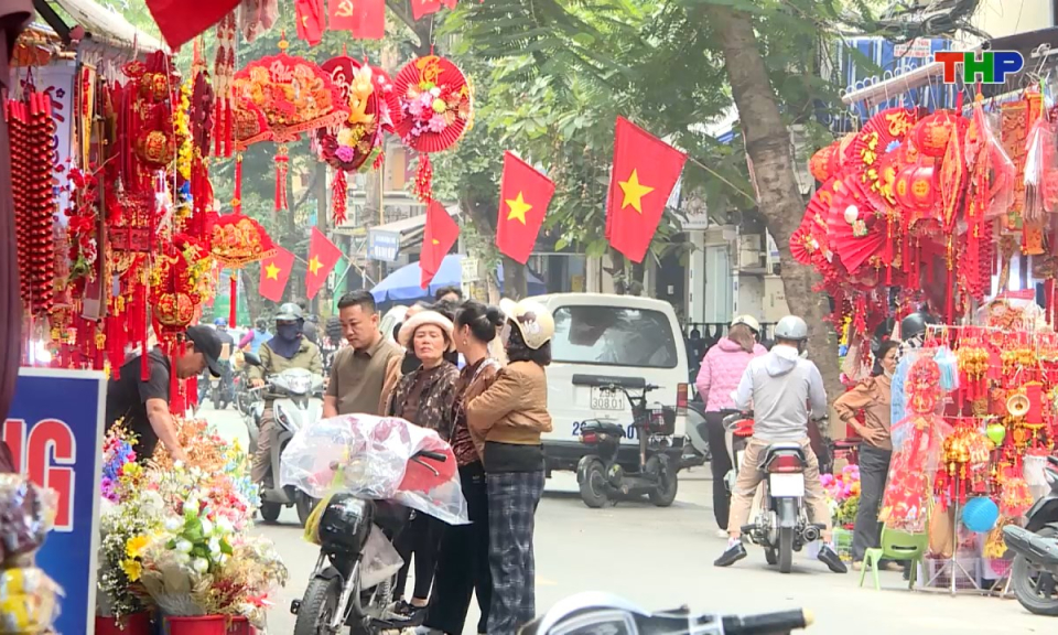 Chạm Hải Ph&ograve;ng: Phố Tết