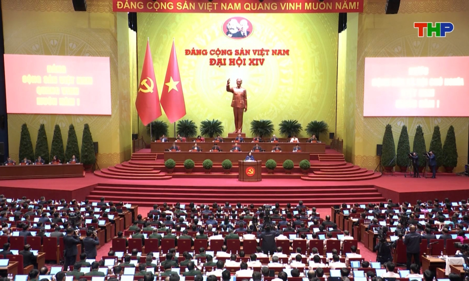 Ngày làm việc thứ ba Đại hội đại biểu toàn quốc lần thứ XIV của Đảng