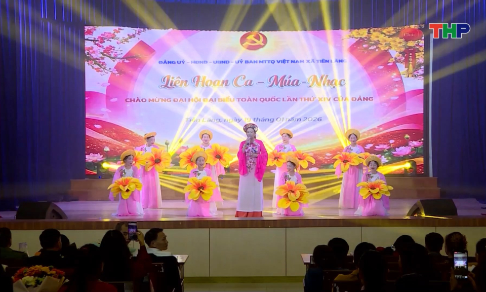 S&ocirc;i nổi c&aacute;c hoạt động ch&agrave;o mừng Đại hội đại biểu to&agrave;n quốc lần thứ XIV của Đảng 