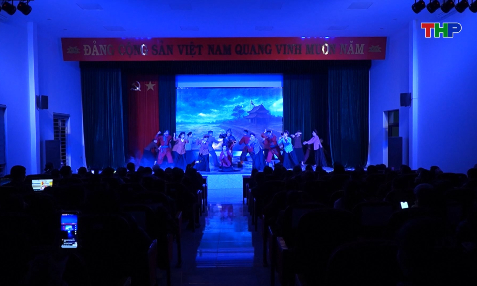 C&aacute;c đơn vị biểu diễn nghệ thuật ch&agrave;o mừng Đại hội XIV của Đảng